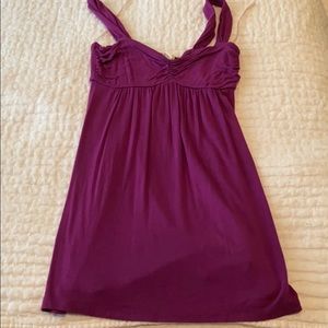Purple tank top
